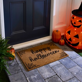 Happy Halloween Coir Doormat