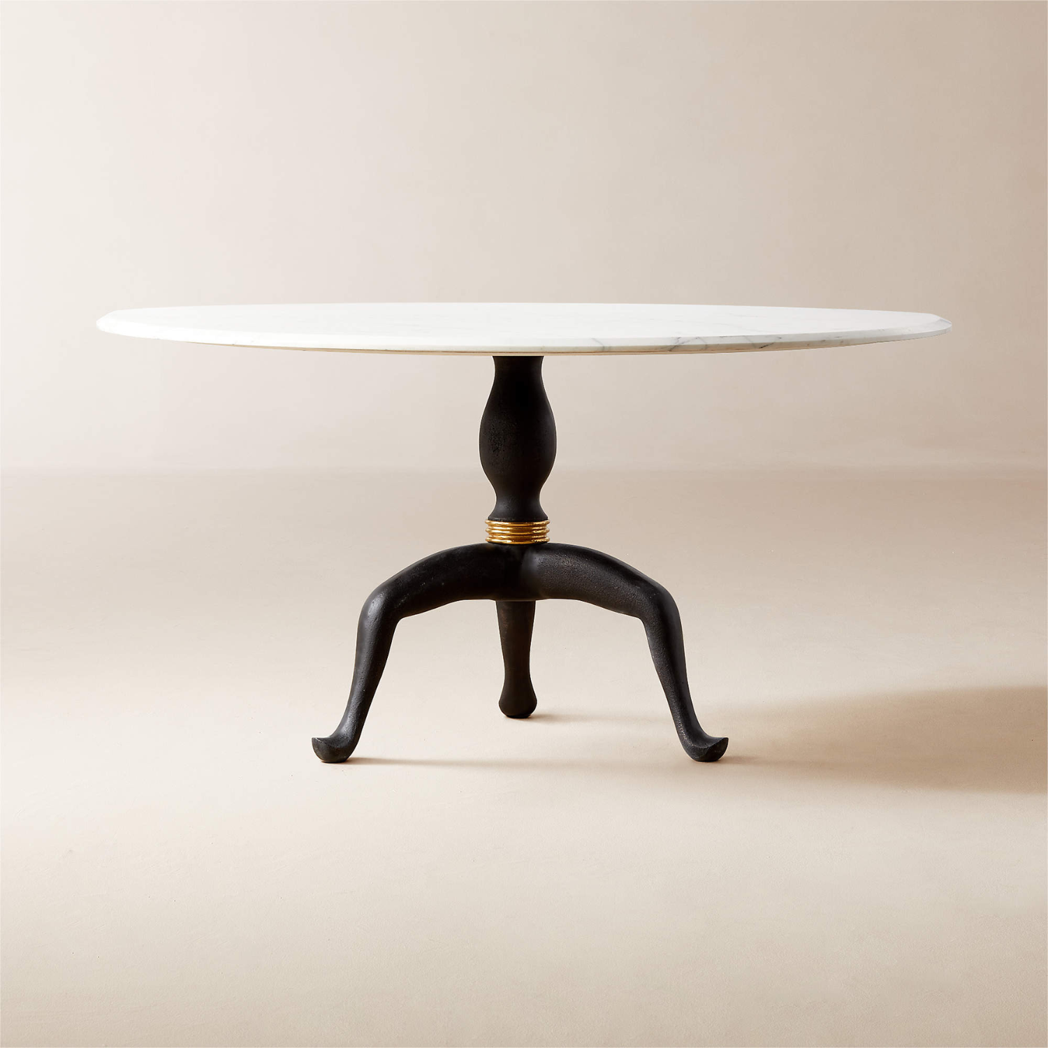 REIGN ROUND MARBLE DINING TABLE 60"