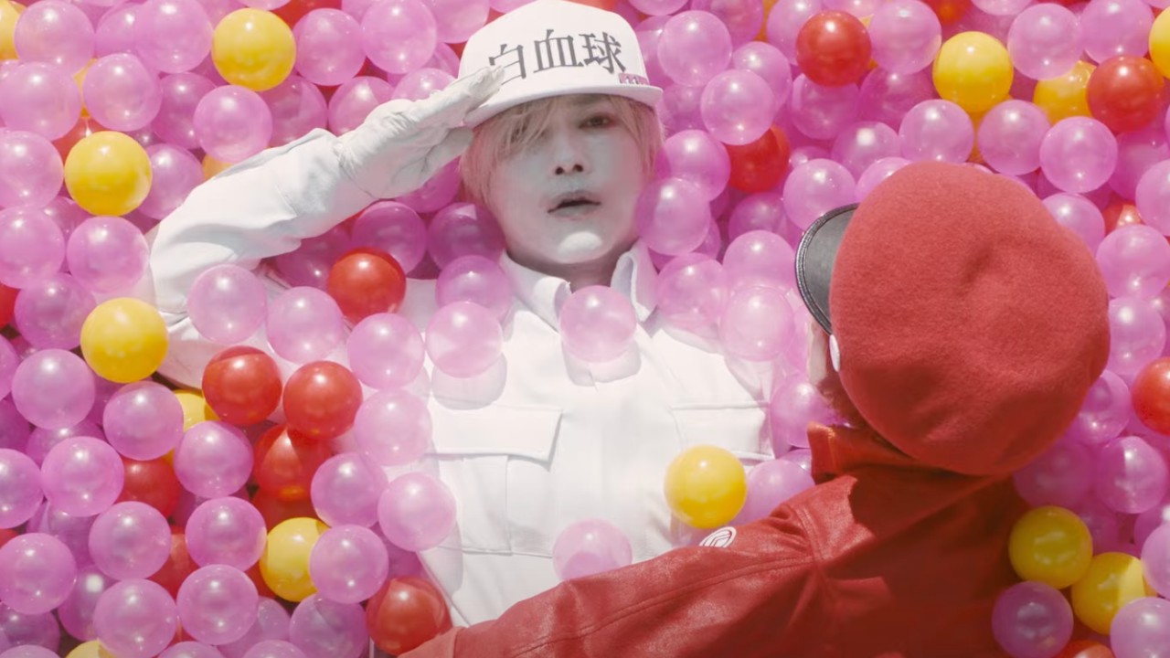 The White Blood Cell prepares to help form a scab.