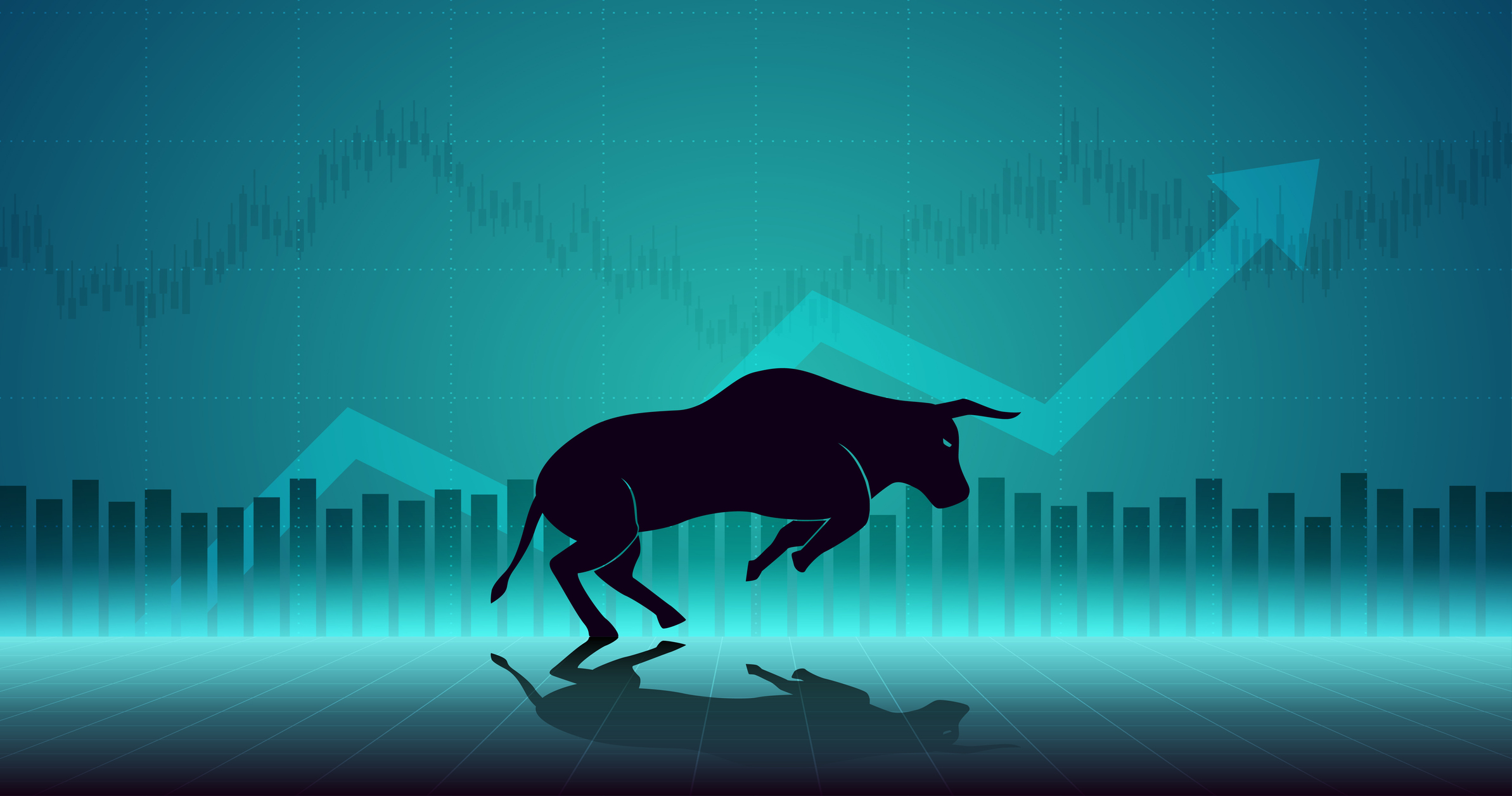 stocks up bull market