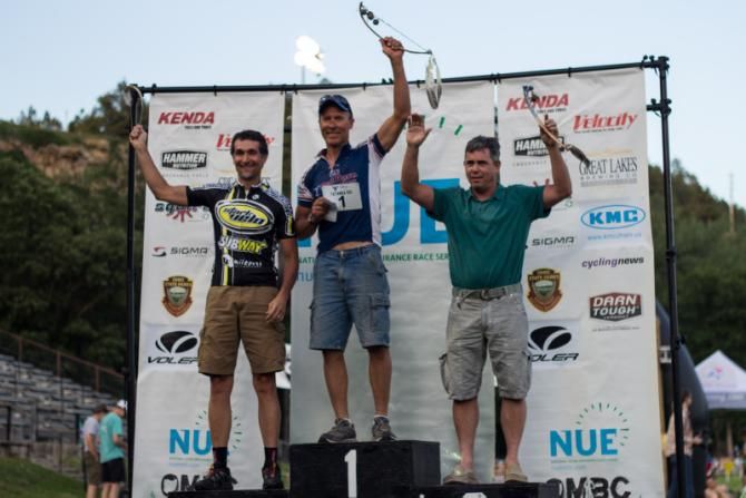 Masters 50+ podium from Tatanka