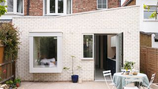 Do I need planning permission for a white brick rear house extension