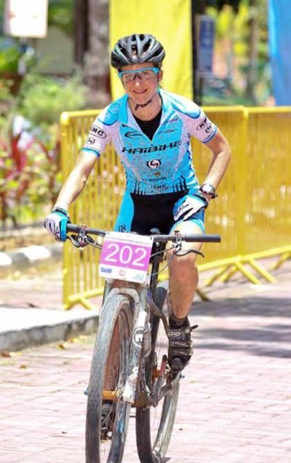 Adelheid Morath wins the Langkawi marathon