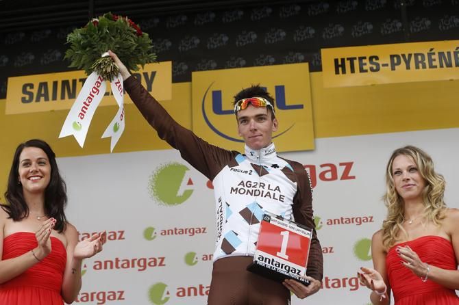Romain Bardet was the most aggressive rider of the day