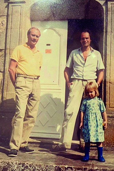 Hombeline Guyon, Dominique Guyon and Michel Guyon