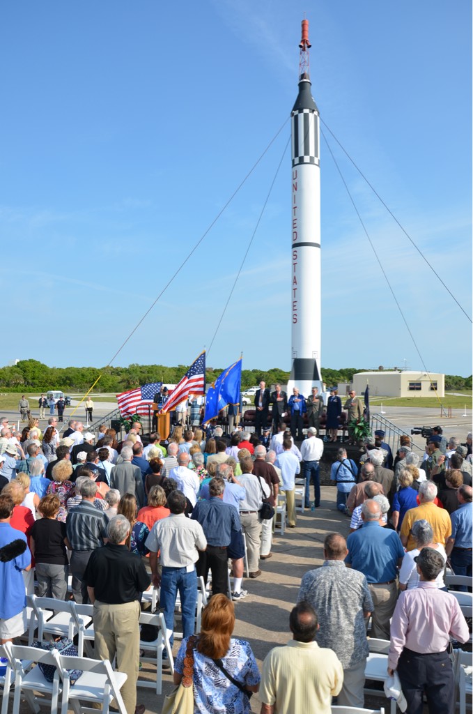 NASA commemorates the 50th anniversary of the first American spaceflight, the Freedom 7 launch of Alan Shepard.