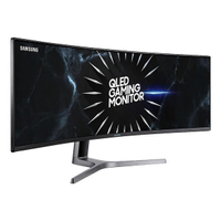 Samsung 49" CRG9 Dual QHD Curved QLED Gaming Monitor: was $1,199 now $899 @ Amazon
