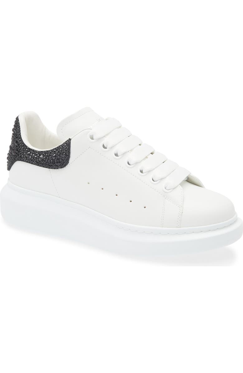 Oversized Crystal Embellished Sneaker