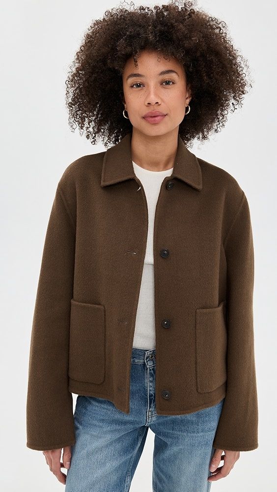 Vince Cash Wool Short Jacket