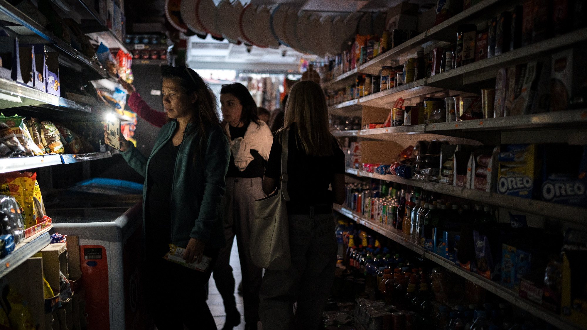 A power outage in Spain