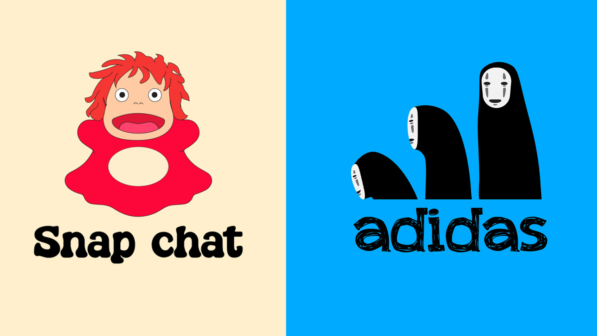 Famous logos reimagined Studio Ghibli are absolute delight | Creative
