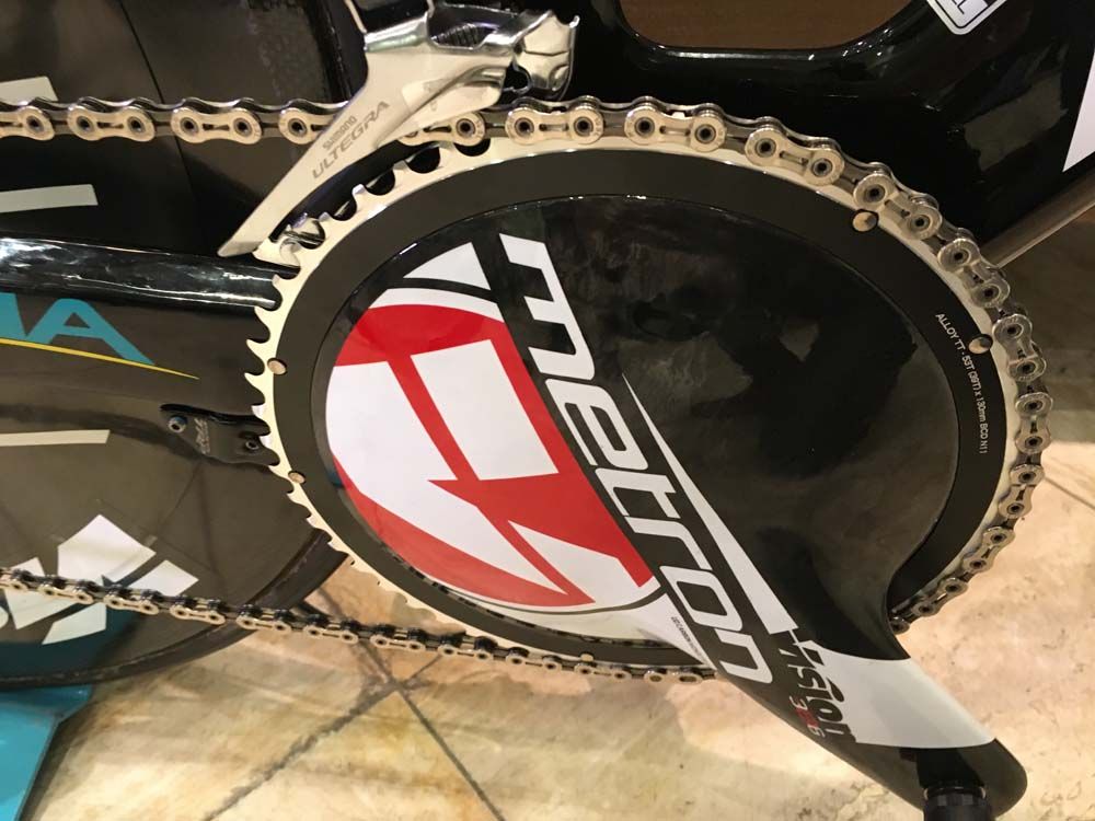 The massive Vision Metron aero chainset
