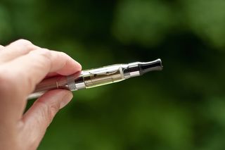 An electronic cigarette.
