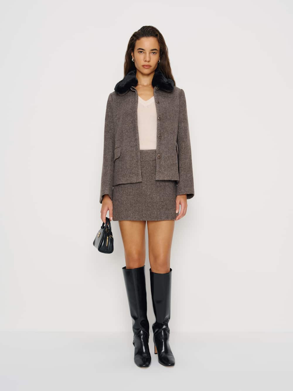 Roxy Mid Waist Skirt