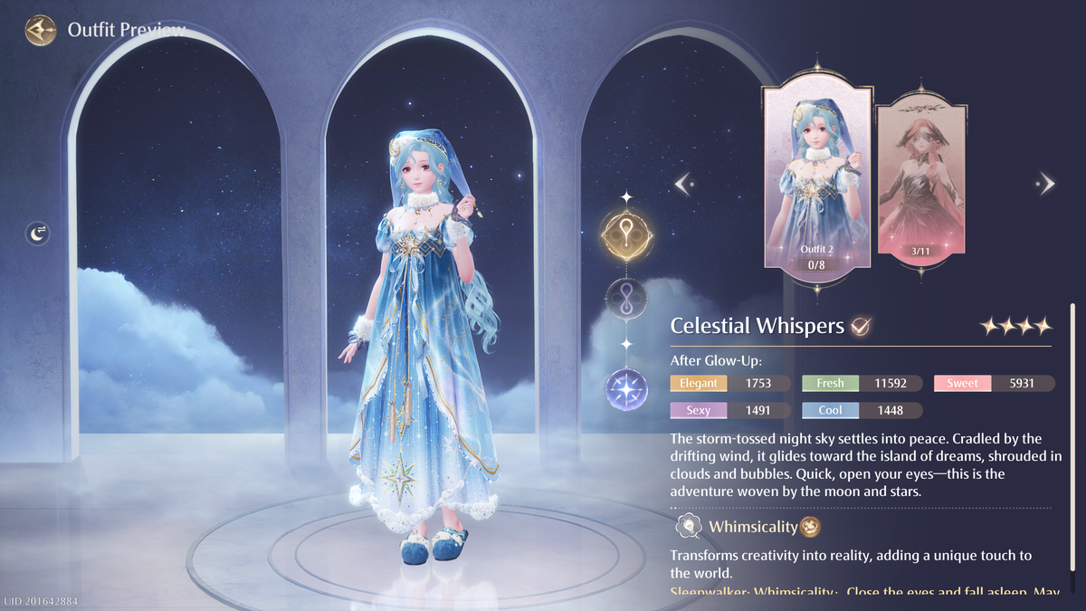 Infinity Nikki 1.5 banners.