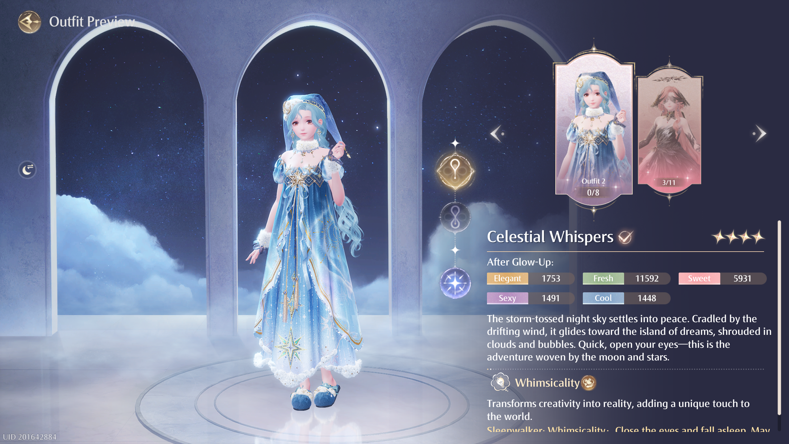 Infinity Nikki 1.5 banners.