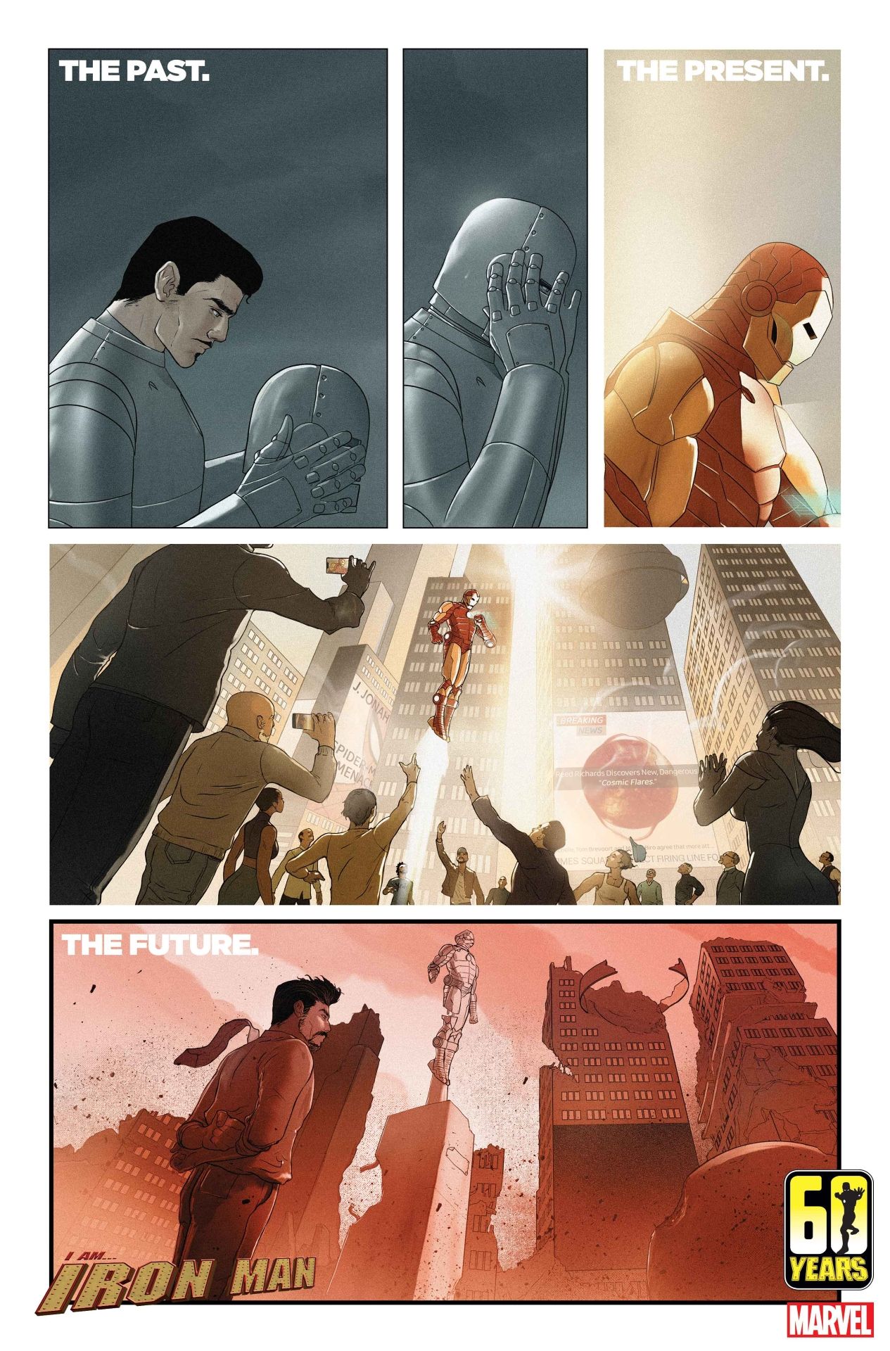 I Am Iron Man #1 interior art