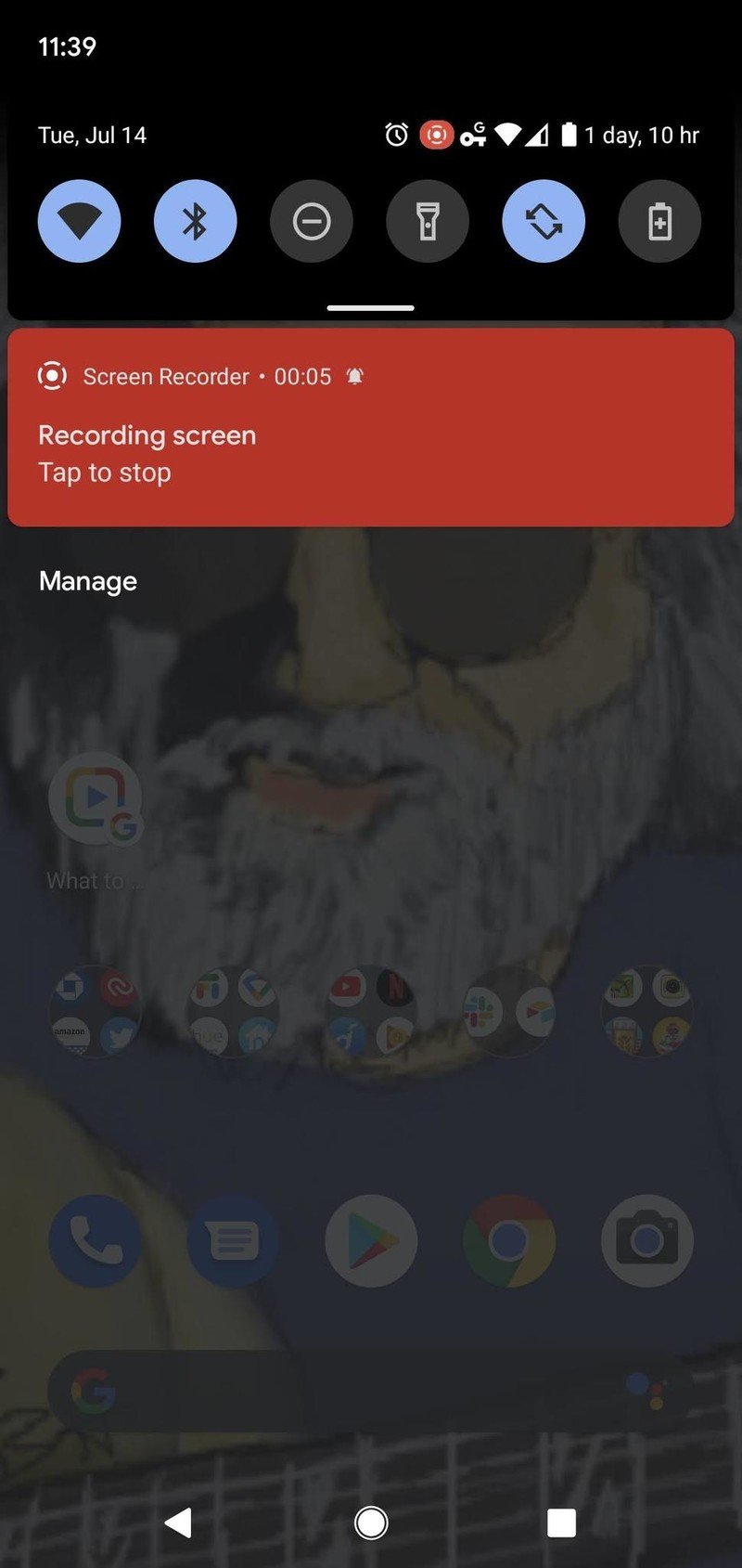 Screen Recording Android 11