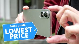 Galaxy S25 Edge held in hands