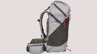 Sierra Designs Gigawatt 60L hiking backpack on white