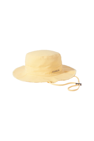 JACQUEMUS Artichaut Embellished Frayed Cotton-Twill Bucket Hat