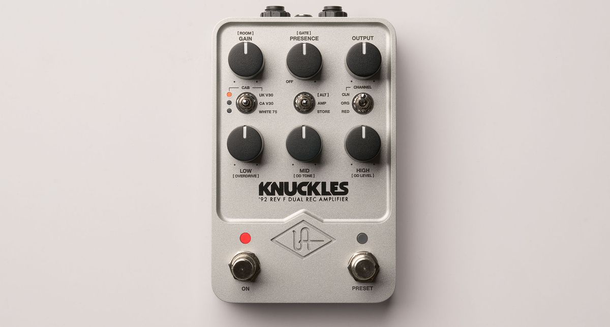 UAFX Knuckles ‘92 Rev F Dual Rec Amplifier