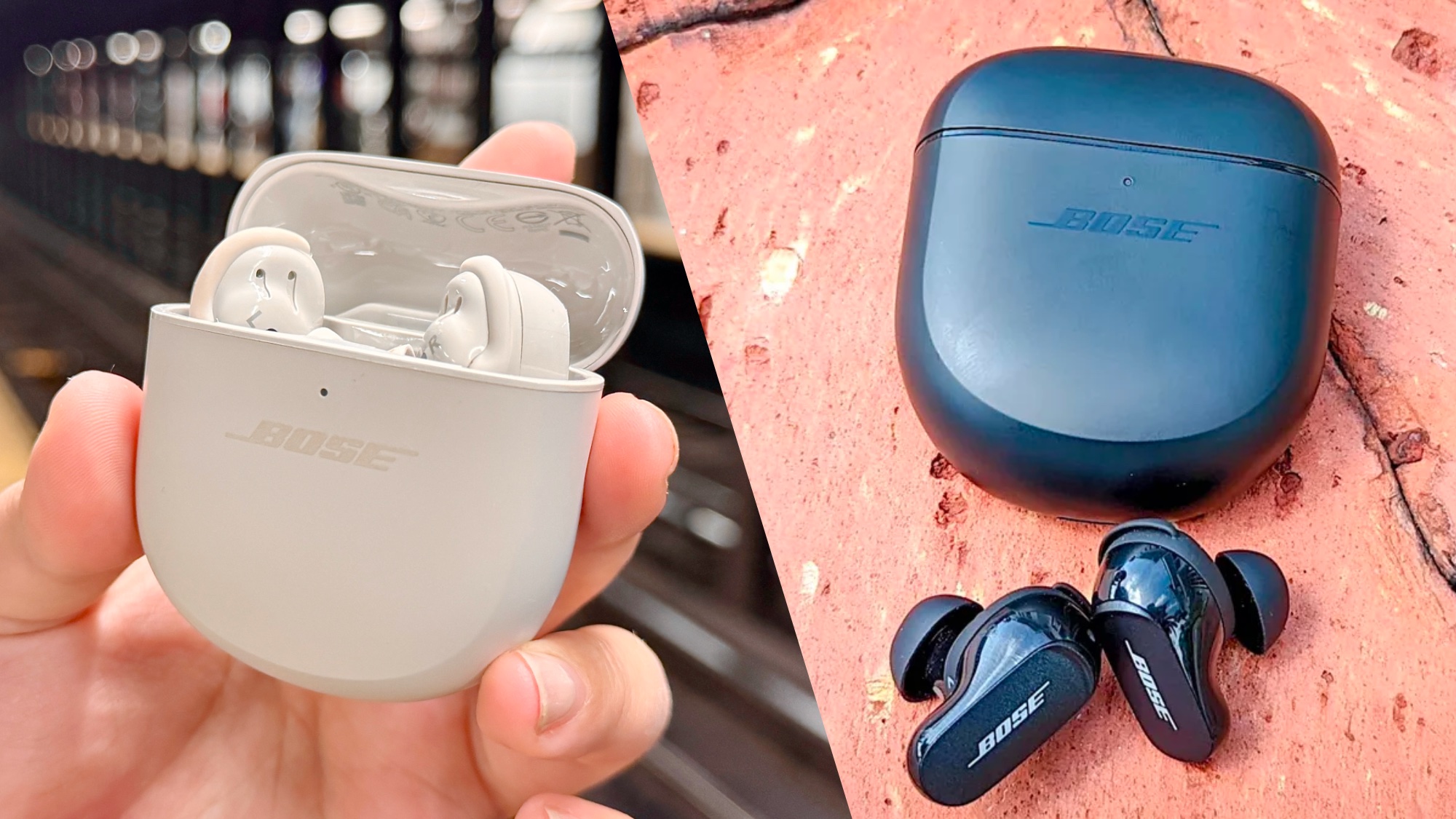 BOSE Auriculares Bluetooth Bose QuietComfort Earbuds II - Negro