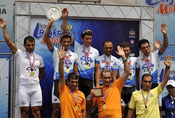 Tabriz Petrochemical Cycling won the team classification.