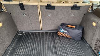 Top Gear Premium Roadside Assistance Kit in trunk
