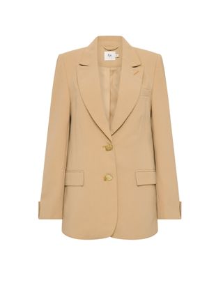 Tan Tailored Blazer for Women