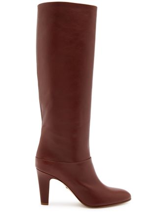 Chloe, Eve 90 leather knee-high boots