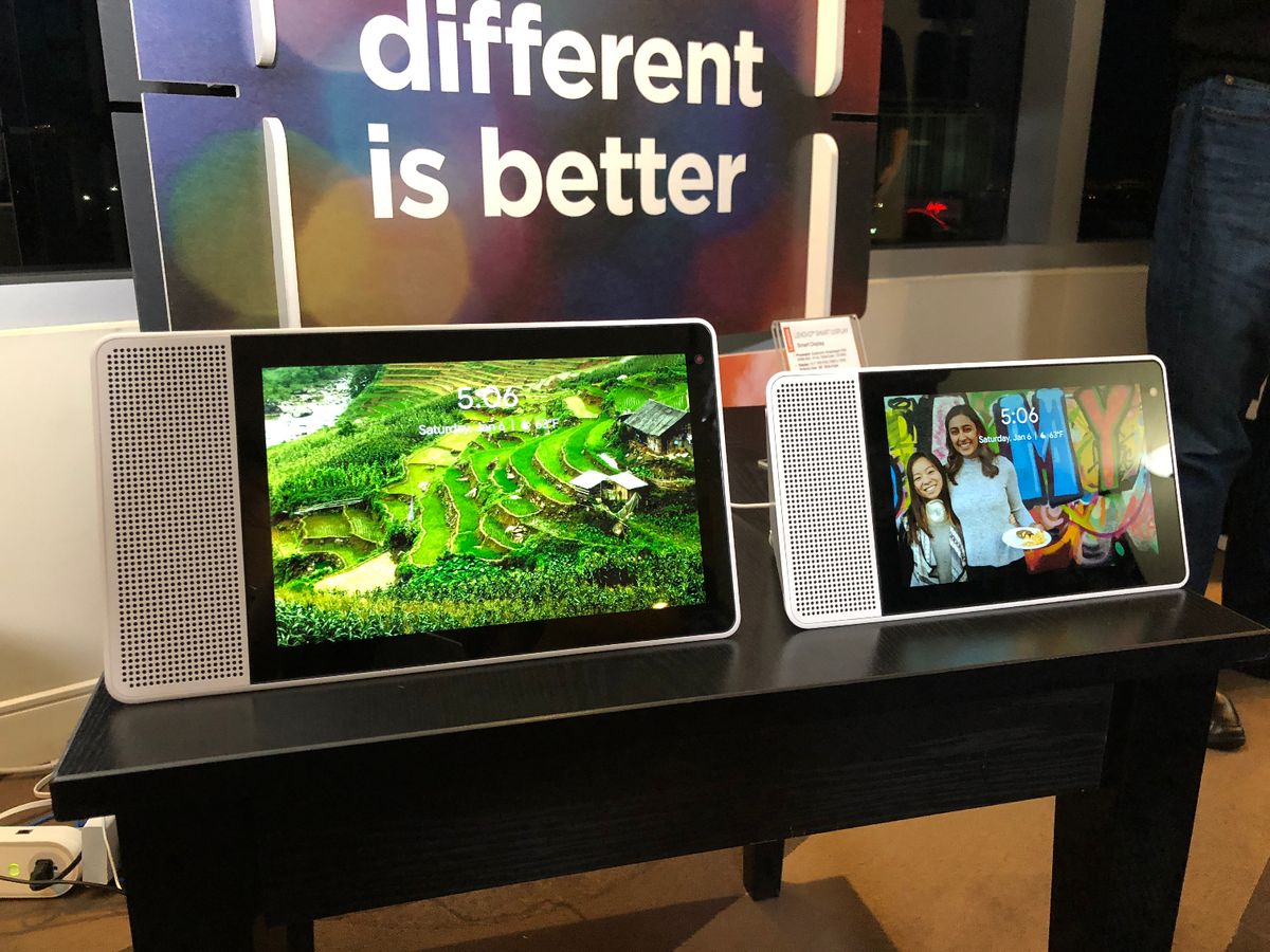 Lenovo's Smart Displays with Google Assistant OneUp Echo Show Tom's