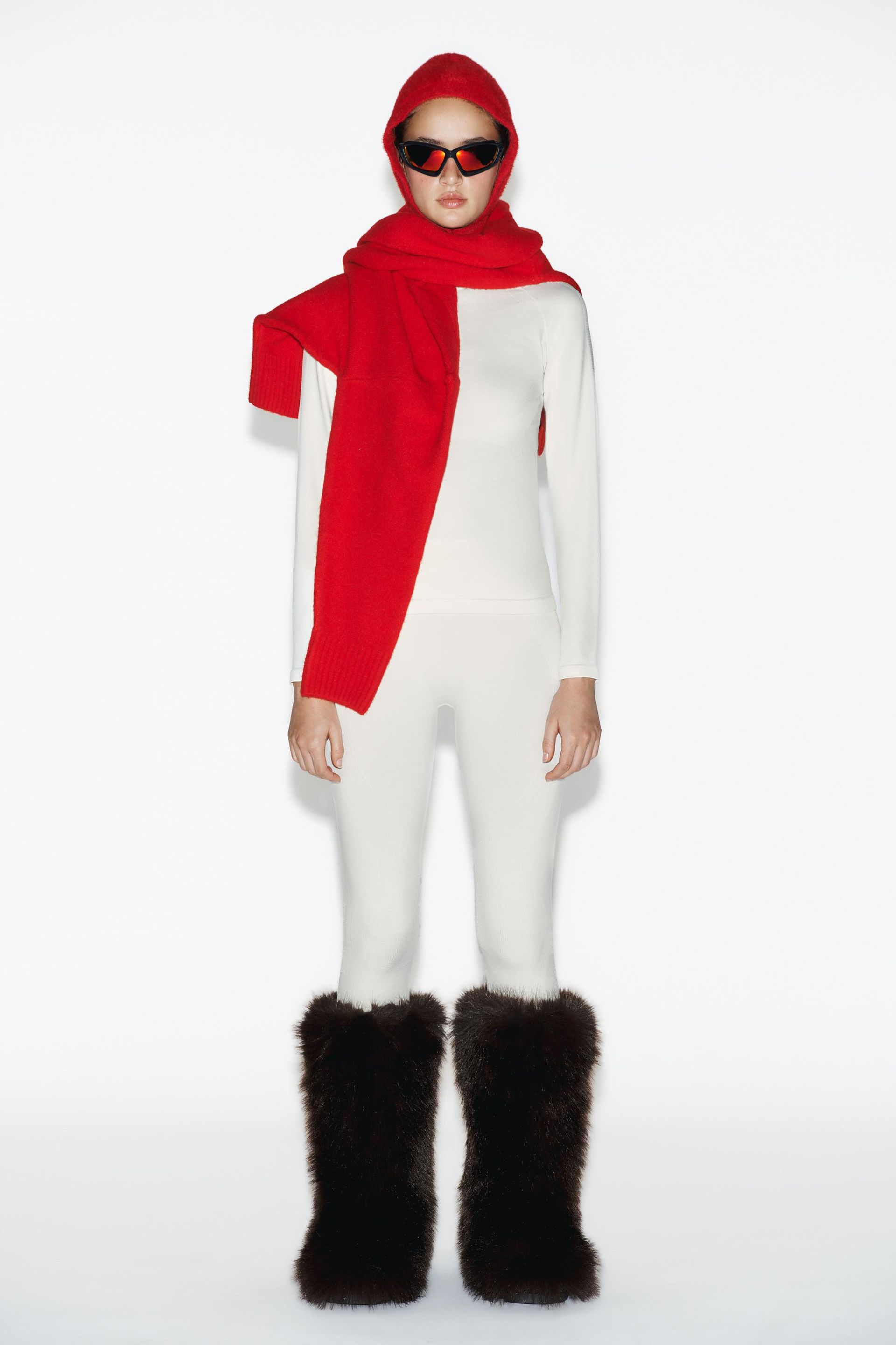Seamless Thermal Thermolite® Core Ski Collection Top