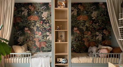 IKEA BILLY bookcase hack in child bedroom