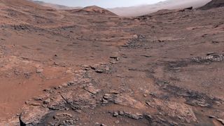 Photo of Mars surface taken by the Curiosity rover