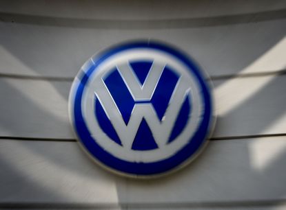 A Volkswagen logo
