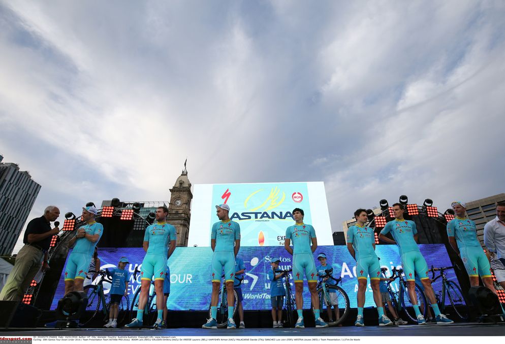Astana take to the stage