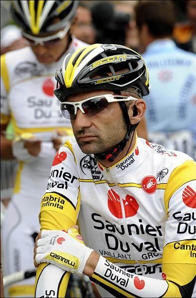 Leonardo Piepoli (Saunier Duval-Scott) was still hoping he could continue, but to no avail.