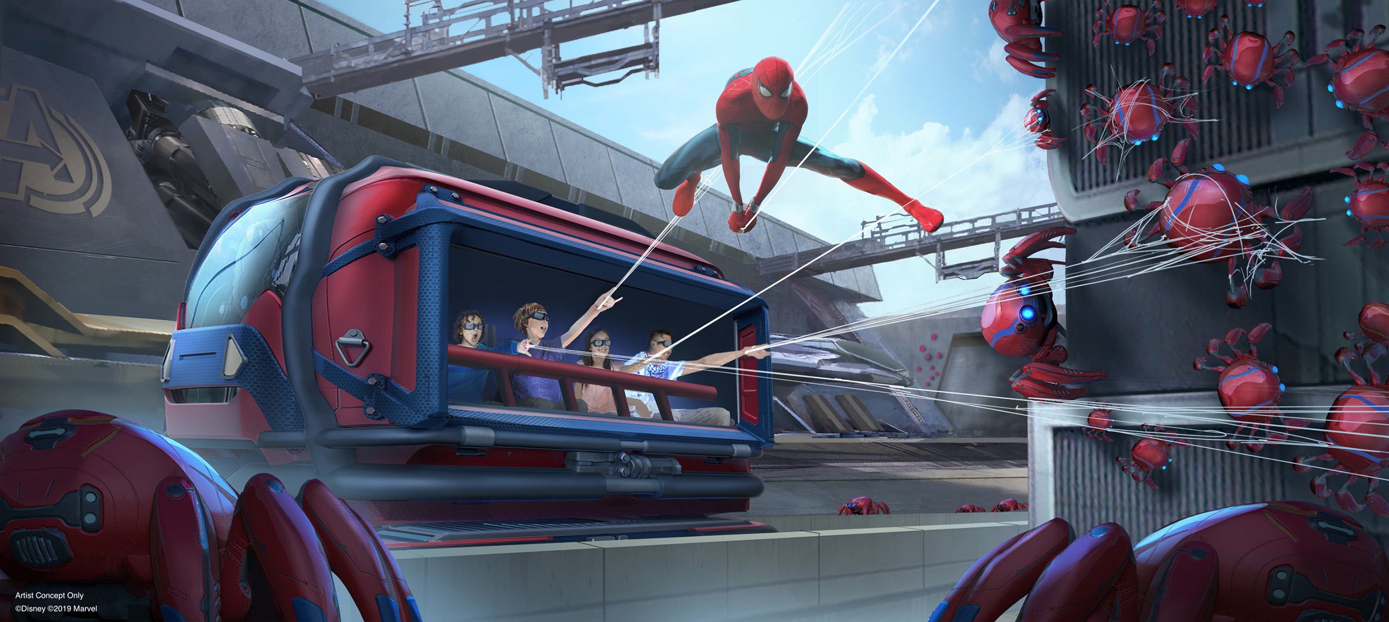New Avengers, Spider-Man and Black Panther rides are coming to Disney