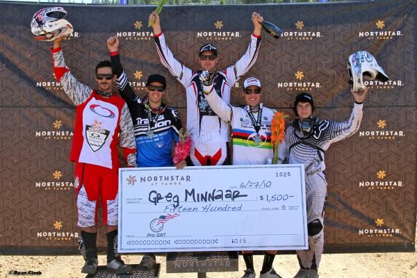 Men's podium at the US Pro GRT #3