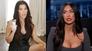 kourtney krdashian poosh megan fox jimmy kimmel live