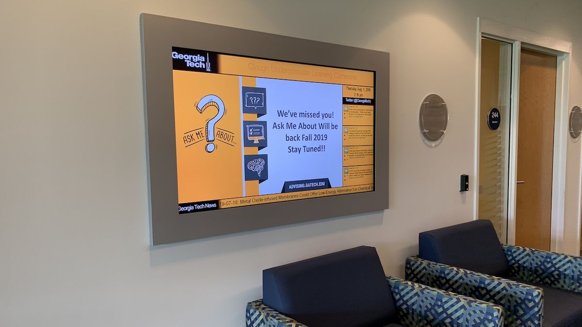 Georgia Tech recently upgraded its entire campus digital signage network of 325 displays to a new solution built on 22Miles software and BrightSign display solutions.