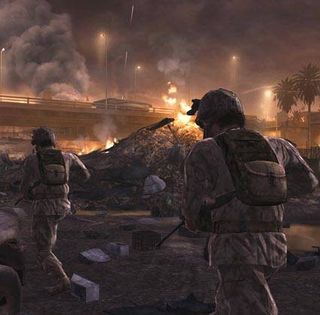 Urban combat looks to be a major component of Call of Duty 4.