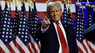 President-elect Donald Trump at election night event