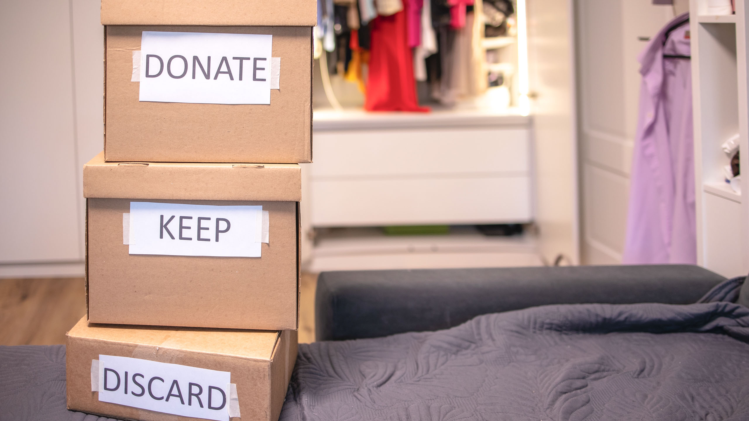 decluttering