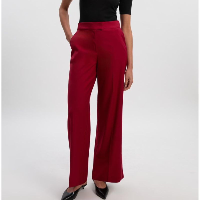Karen Millen , Polished Straight Leg Tailored Trouser