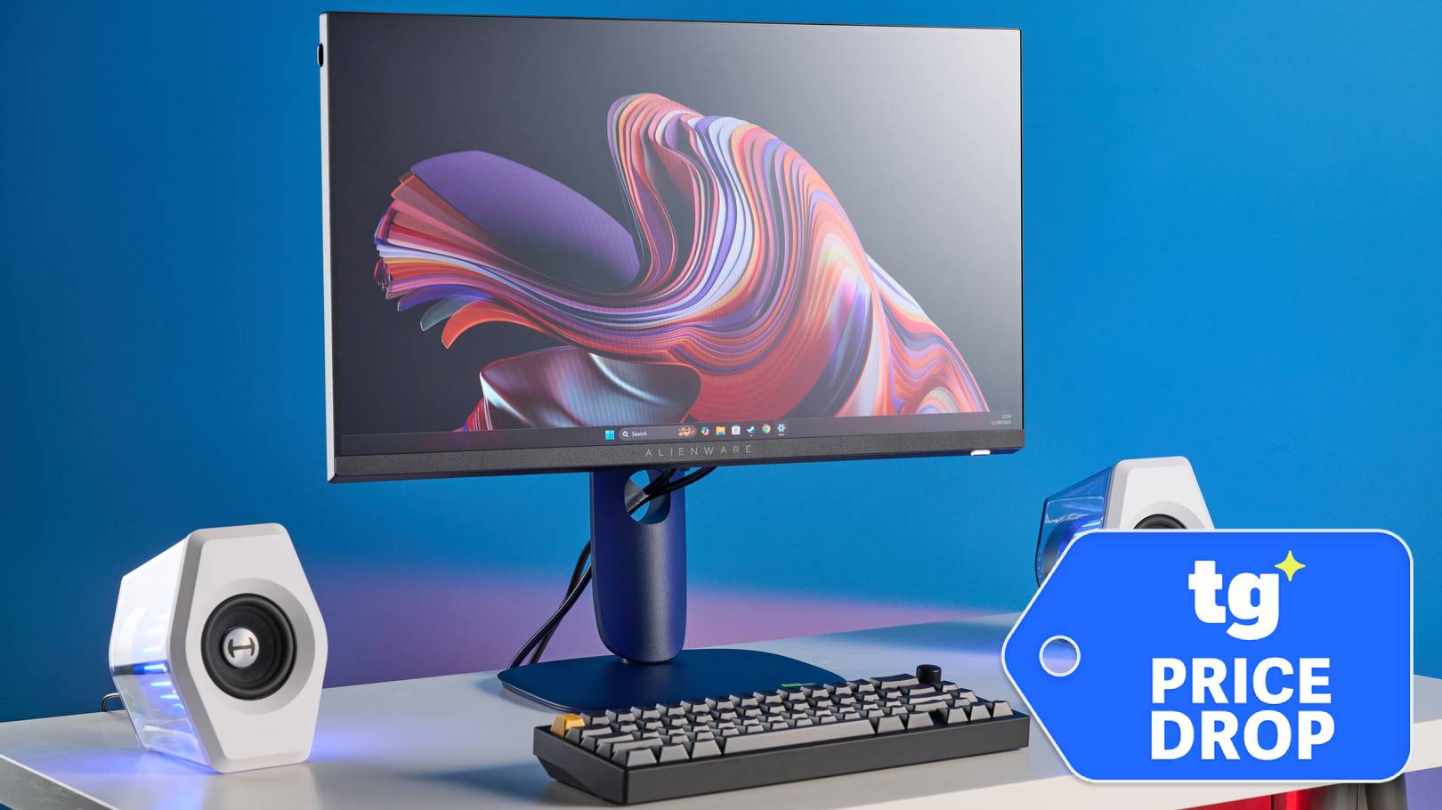 Alienware AW2525HM gaming monitor on desk