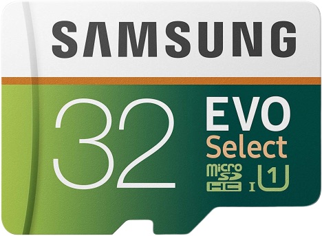Samsung EVO Select microSD kart