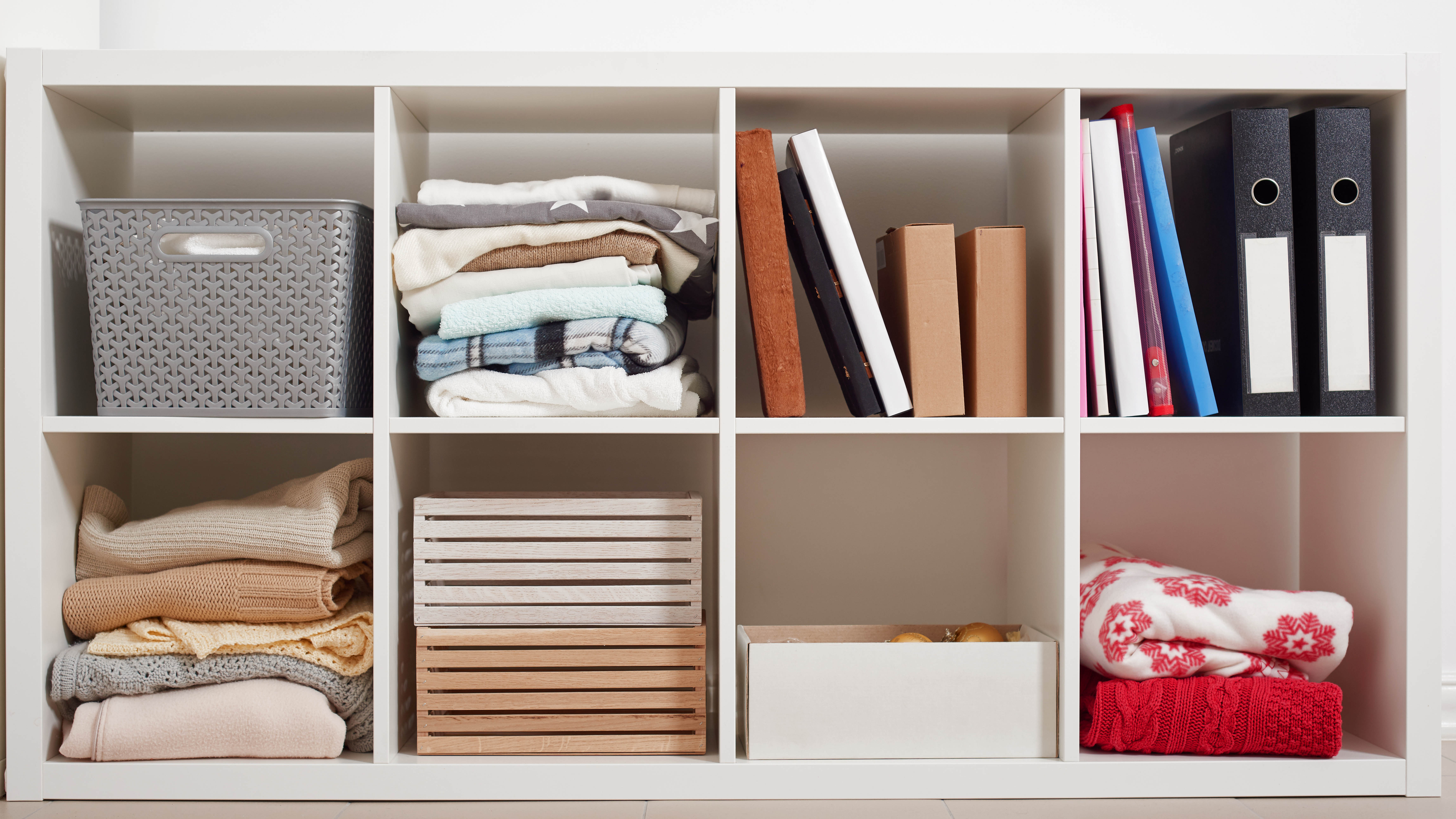 Items on display on the shelf