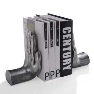 Modern & Contemporary Resin Non-Skid Bookends